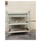 Metal Rolling Shop Cart