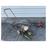 Selection of Gas Powered Lawn Tools