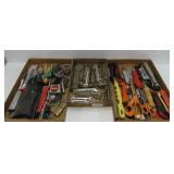 Three Tray Lots of Hand Tools