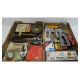 Staplers and Assorted Tools