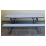 Lifetime 6 ft Portable Picnic Table