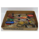 Screwdrivers, Nut Drivers and C Clamps