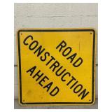 Road Construction Ahead Sign