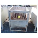 Metal and Mesh Animal Crate