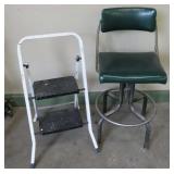 Shop Lot Stool and 2 ft Step Stool