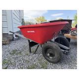 Craftsman 2 Wheel Poly Wheelbarrow