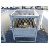 Metal and Mesh Animal Crate