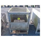 Metal and Mesh Animal Crate