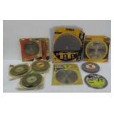 Selection of Saw Blades and Grinding Stone