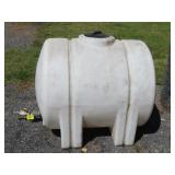 225 Gallon Plastic Water Storage Tank w/ Valve
