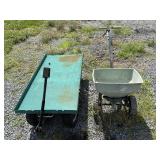Sprader and Garden Waggon