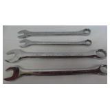 Four Large Craftsman Combination Wrench Sets
