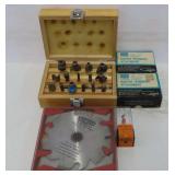 Router Bits and Craftsman Saw Blades