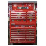 Us General Pro Rolling Two Piece Tool Box