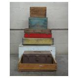 Wooden and Metal Boxes