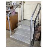 Diamond Plated Steps