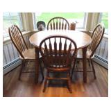 Oak Dinette Set