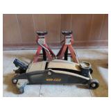 Hydraulic Jack and Jack Stands