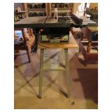 Craftsman 8' Table Top Table Saw On Metal Stand