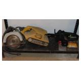 Assorted Electric Hand Tools