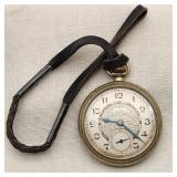 Elgin Silver Tone Pocket Watch