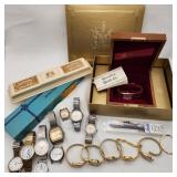 Hamilton Limited Edition 18K RGP + Vintage Watches