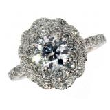 14k Gold 1.82 ct Brilliant VS2 Lab Diamond Ring 14k Gold 1.82 ct Brilliant VS2 Lab Diamond Ring