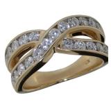 14kt Gold Brilliant 1.54 ct Diamond Designer Ring 14kt Gold Brilliant 1.54 ct Diamond Designer Ring