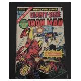 Vintage 1975 Marvel Giant Size Iron Man #1 Comic Vintage 1975 Marvel Giant Size Iron Man #1 Comic