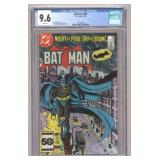 Vintage 1985 DC Batman #385 Comic Book Vintage 1985 DC Batman #385 Comic Book