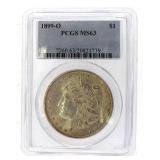 1899 New Orleans MS63 Morgan Silver Dollar 1899 New Orleans MS63 Morgan Silver Dollar