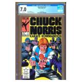 Vintage 1987 Chuck Norris #1 Comic Book Vintage 1987 Chuck Norris #1 Comic Book
