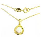 Beautiful White Opal Necklace Beautiful White Opal Necklace
