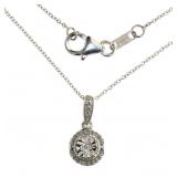 Round Brilliant Large Diamond Necklace Round Brilliant Large Diamond Necklace