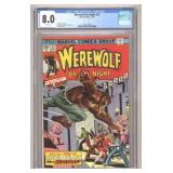 Vintage 1974 Werewolf by Night #23 Comic Book Vintage 1974 Werewolf by Night #23 Comic Book