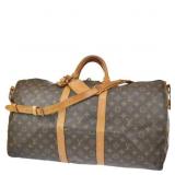 LOUIS VUITTON KEEPALL 55 BANDOULIERE TRAVEL BAG LOUIS VUITTON KEEPALL 55 BANDOULIERE TRAVEL BAG