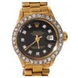 18kt Gold Rolex Oyster Perpetual Lady President 18kt Gold Rolex Oyster Perpetual Lady President