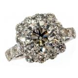 14k Gold 5.50 ct Round Brilliant Diamond Ring 14k Gold 5.50 ct Round Brilliant Diamond Ring