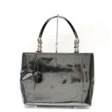 Christian Dior Hand Bag Black Enamel Christian Dior Hand Bag Black Enamel