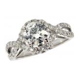 14k Gold 1.91 ct Round Brilliant Diamond Ring 14k Gold 1.91 ct Round Brilliant Diamond Ring