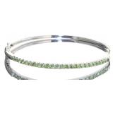 Beautiful 5.00 ct Peridot Bangle Bracelet Beautiful 5.00 ct Peridot Bangle Bracelet