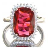 Cushion Cut 7.50 ct Ruby Dinner Ring Cushion Cut 7.50 ct Ruby Dinner Ring