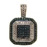 Genuine Blue Diamond Necklace Genuine Blue Diamond Necklace