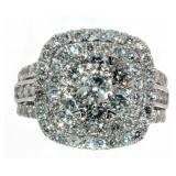 14k Gold 3.00 ct Diamond Cocktail Ring 14k Gold 3.00 ct Diamond Cocktail Ring