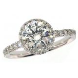 14k Gold Brilliant 1.75 ct VS Lab Diamond Ring 14k Gold Brilliant 1.75 ct VS Lab Diamond Ring