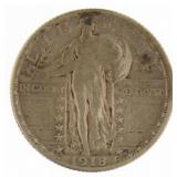 1918-S Standing Liberty Silver Quarter *Better 1918-S Standing Liberty Silver Quarter *Better