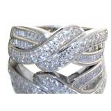 Beautiful White Sapphire Baguette Ring Beautiful White Sapphire Baguette Ring