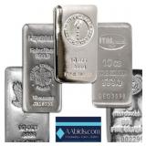 10 oz - .999 Fine Silver Bullion Bar 10 oz - .999 Fine Silver Bullion Bar