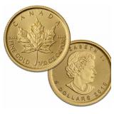 1/10 oz Gold Maple Leaf (Year Varies - Sealed) 1/10 oz Gold Maple Leaf (Year Varies - Sealed)