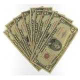 Series 1963 Red Seal $5.00 United States Note Series 1963 Red Seal $5.00 United States Note